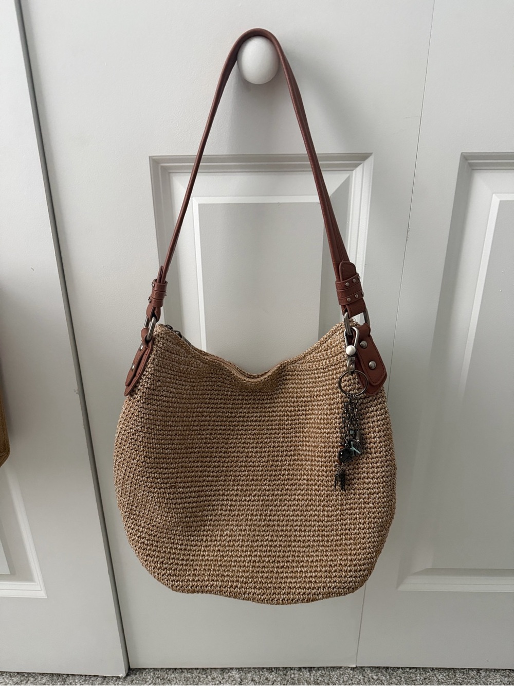 The Sak Natural Woven Boho Purse